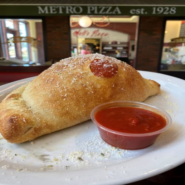BBQ Chicken Calzone.